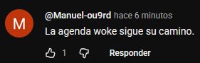 @Manuel-ou9rd comentó hace 6 minutos:
La agenda woke sigue su camino. 