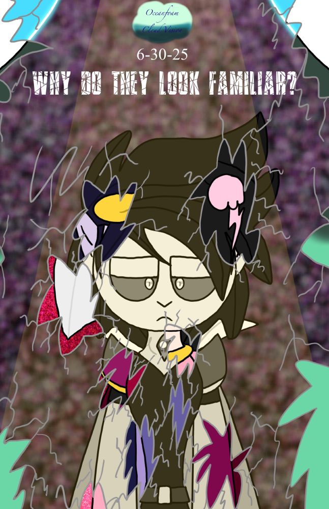 I tried to do a broken mirror style. Please take it easy on me :(