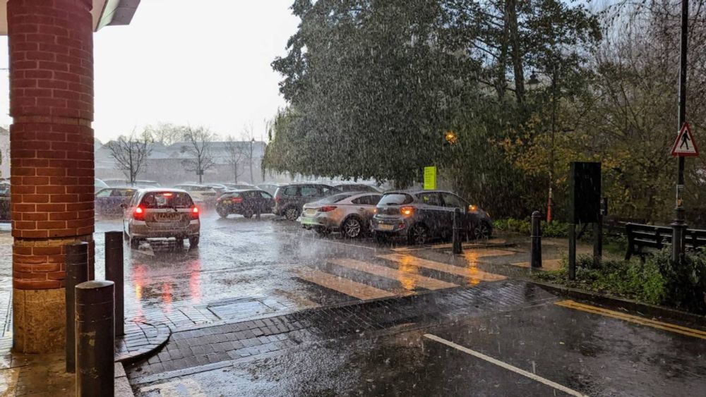 Heavy showers and longer spells of rain