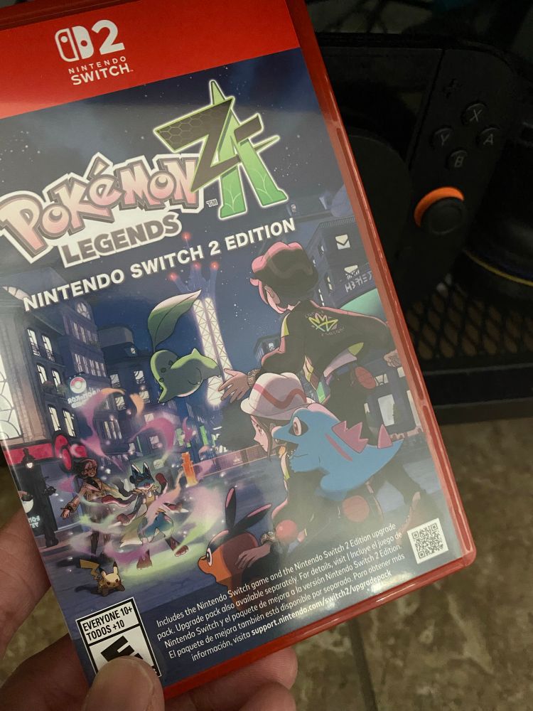 Cover art to the new Pokémon game “Legends Z-A”