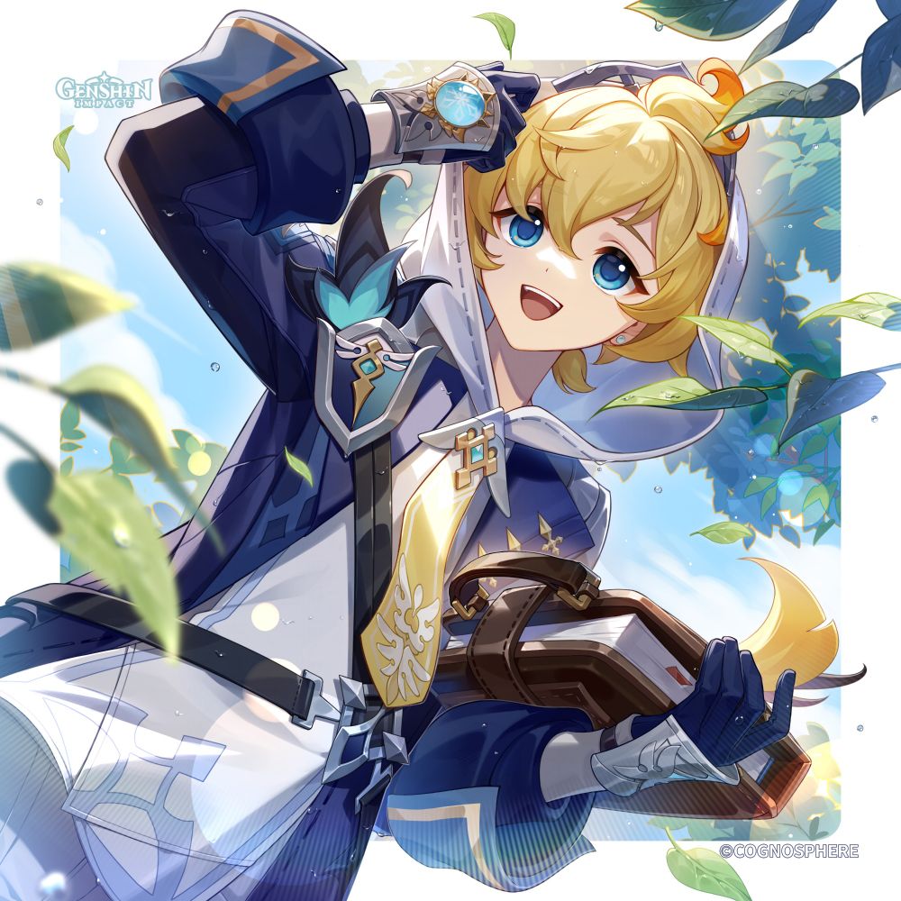 mika from genshin impact birthday art 2025