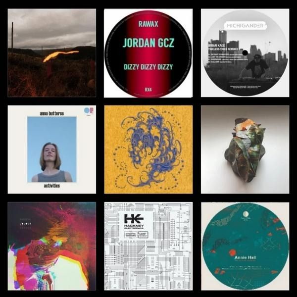 Collage of 9 album/ep covers...

Quade
Jordan GCZ
Brian Kage
Anna Butters
Surgeon
Rrose x Polygonia
Material Object
Hackney Electronica
Annie Hall
