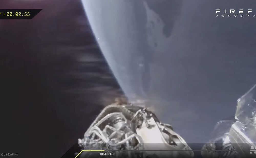 firefly alpha flt-006 second stage nozzle having fell off