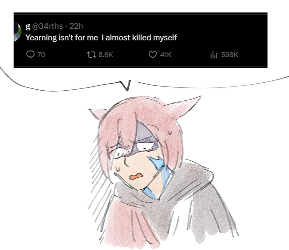 exarch: yearning isn't for me, i almost killed myself