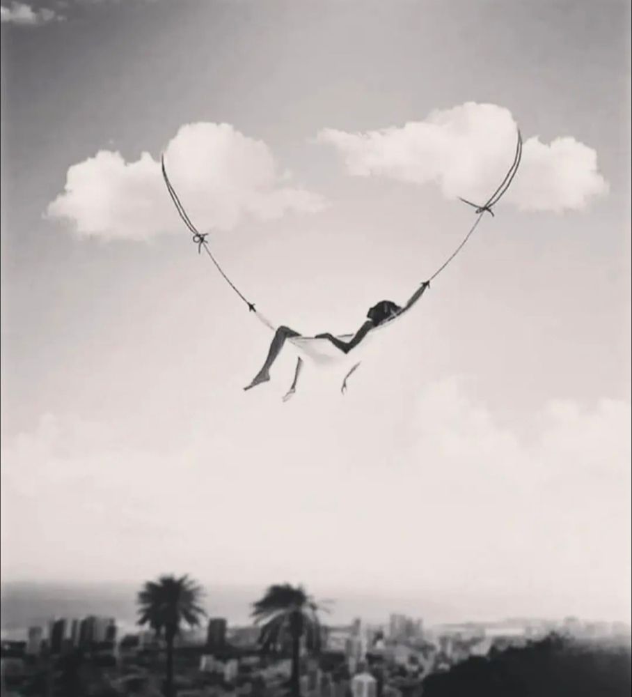 Hamac dans les nuages...☁️♡