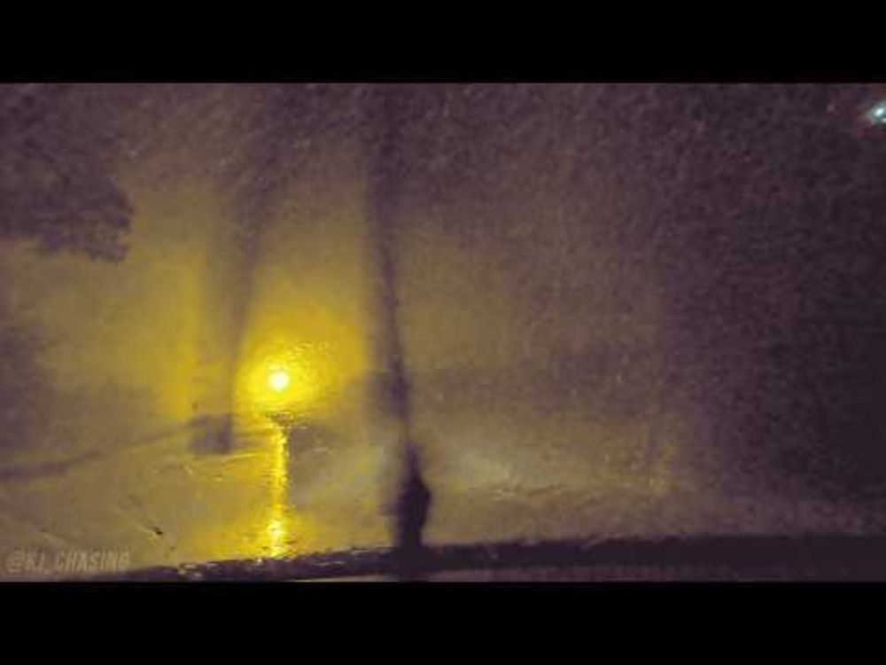 RAINWRAPPED TORNADO UP CLOSE - Wedge Tornado In Dixie