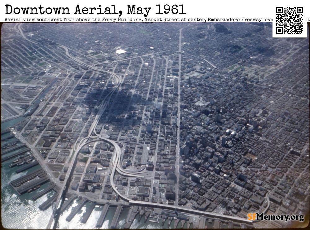 Downtown aerial 1961