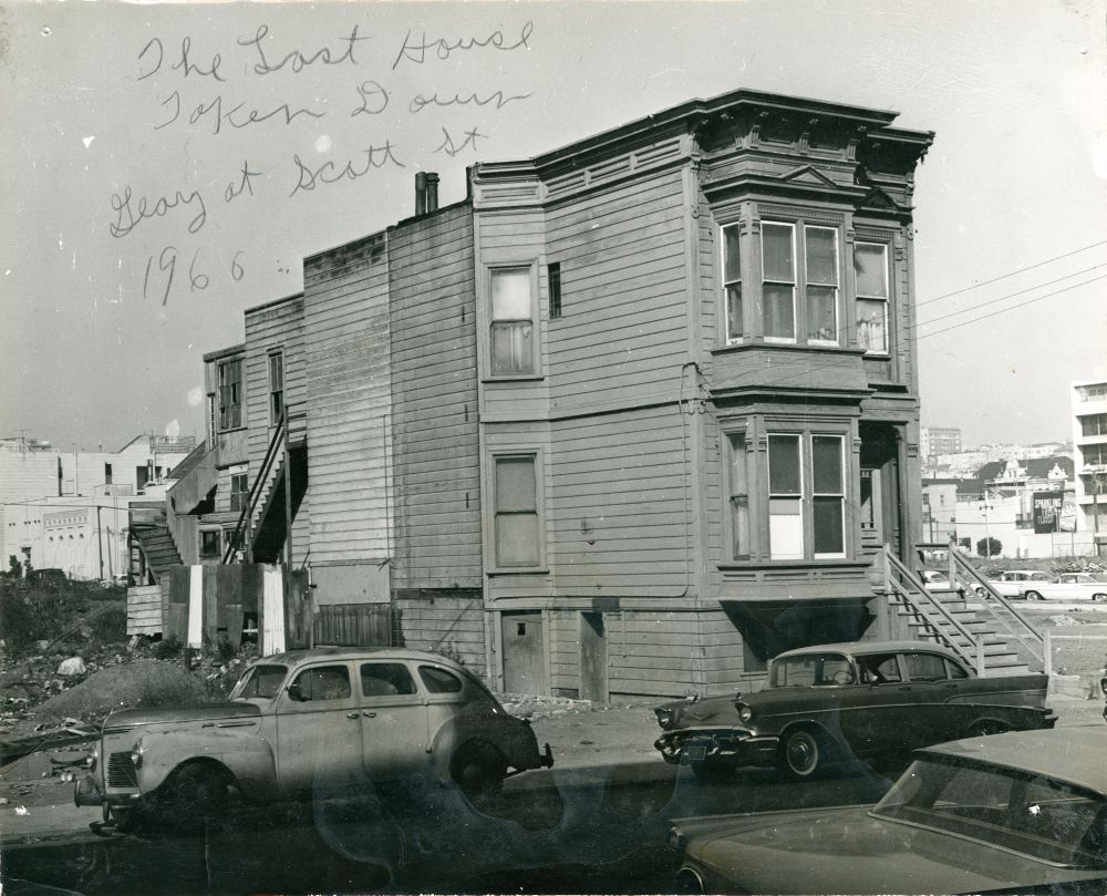 The last house taken Down, Geary at Scott