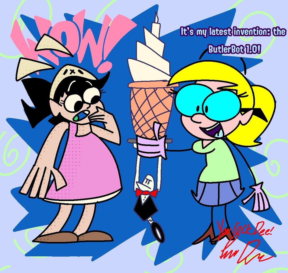 All fun and games 'til that ice-cream spills...