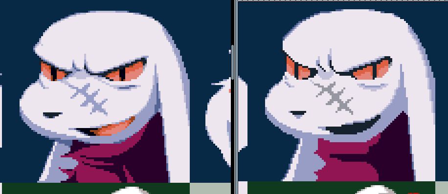 left one is my edits, right one is the og