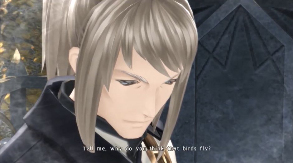 Artorius in front of Celica's grave: 