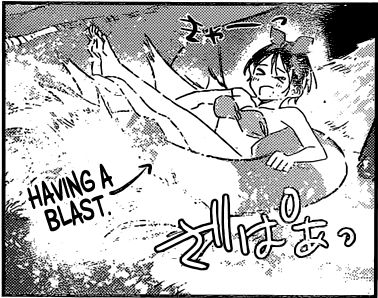 Ruka having a blast?