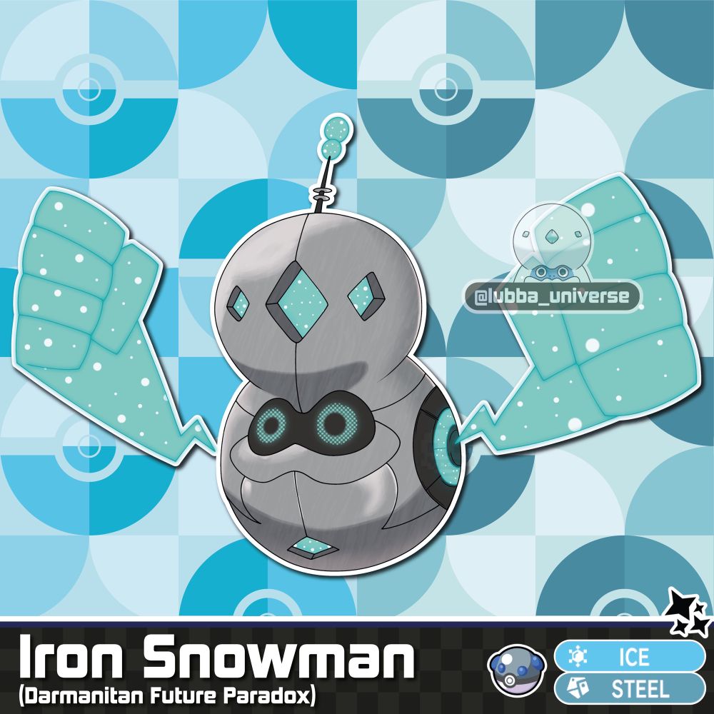 Paradoja futurista de Darmanitan shiny. 