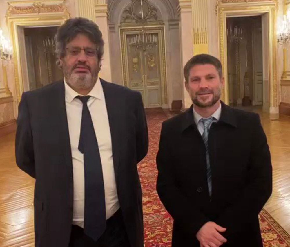 Habib et Smotrich côte à côte 