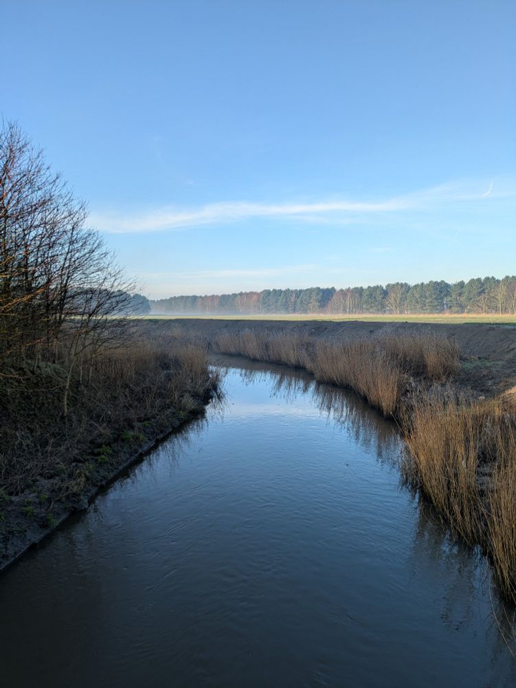 River Alt with blue skies 