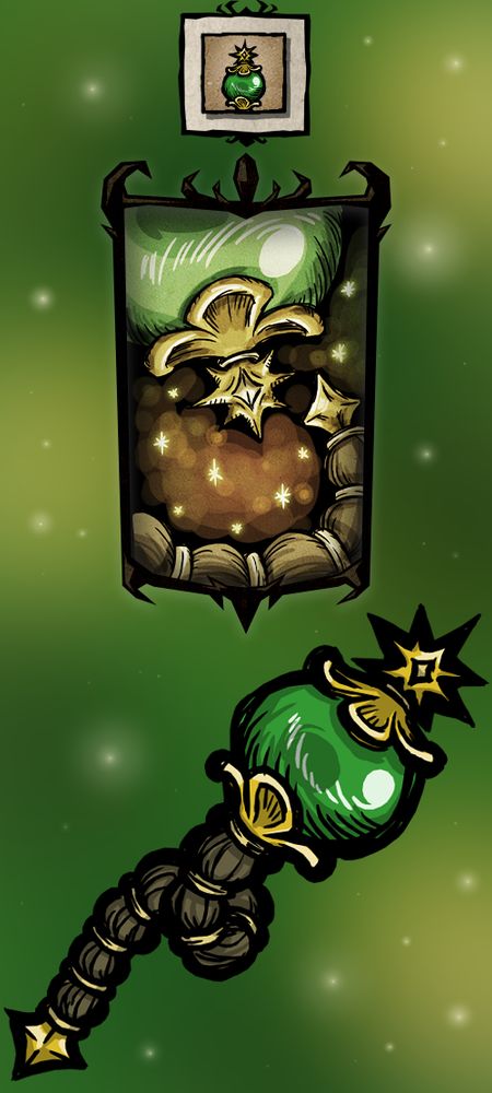 Ein Skin für den Dekunstruktion Stab mit passenden Profil und Hintergrund Bild!