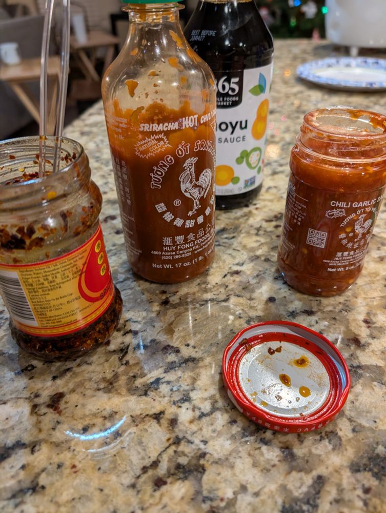 Never enough Chile sauce