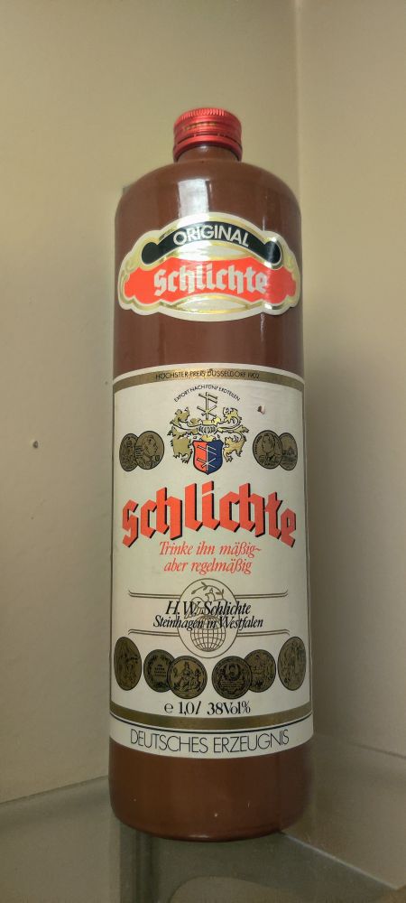 Schlichte liquor