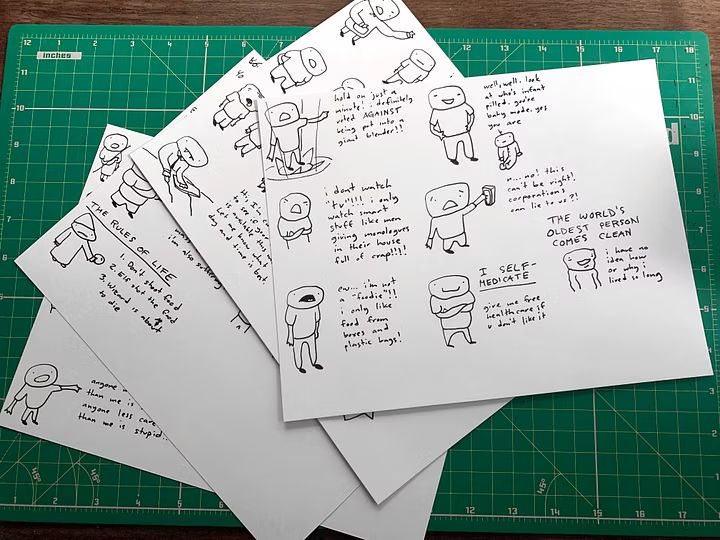 original Toothpaste For Dinner artwork