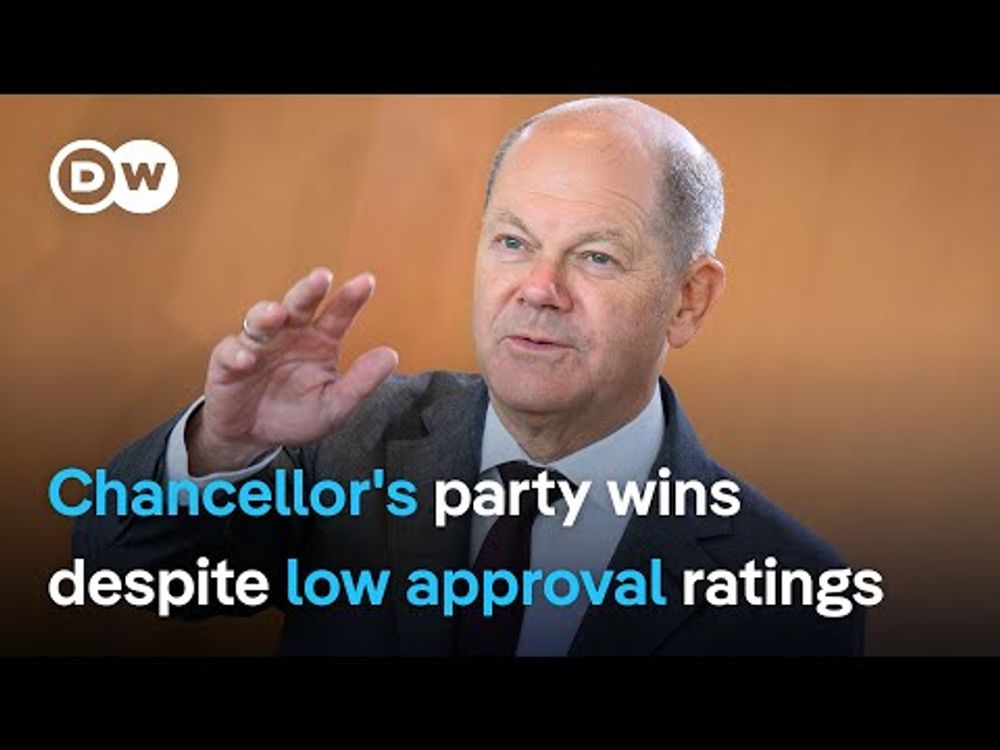 Despite narrow state election win, what are Chancellor Scholz's political prospects? DW News