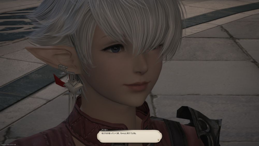 「私たちが走っていく姿、ちゃんと見ててよね。」とフルシュノパパに宣言するアリゼーちゃん
いつの間にか大人になっていくんですよね……感慨深いです