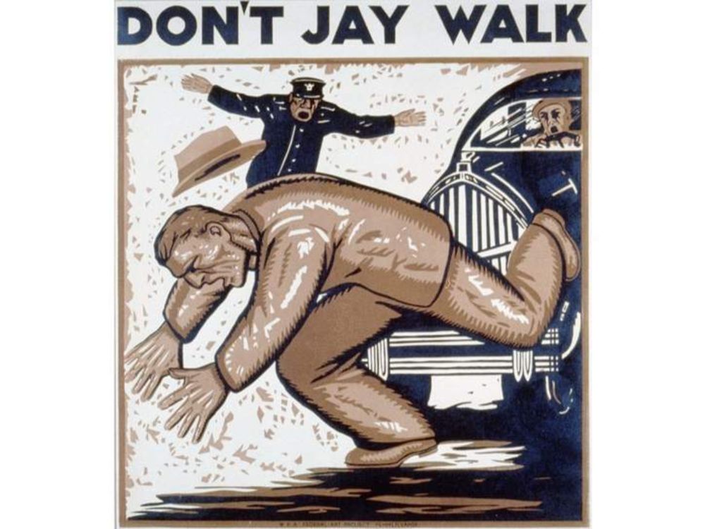 Why Jaywalking is Called Jaywalking