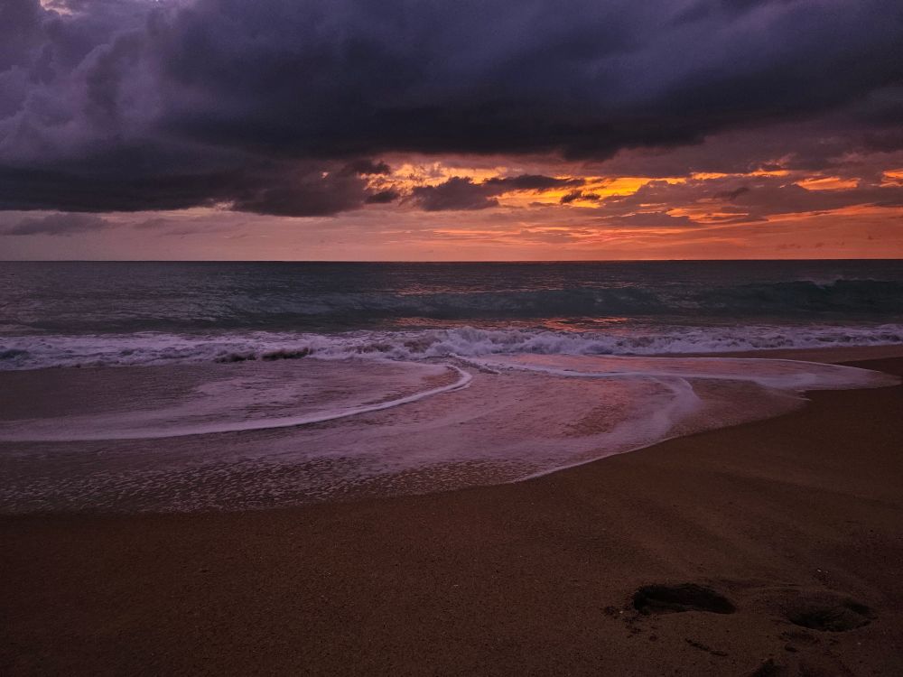 Photo of Mai Khao beach at sunset