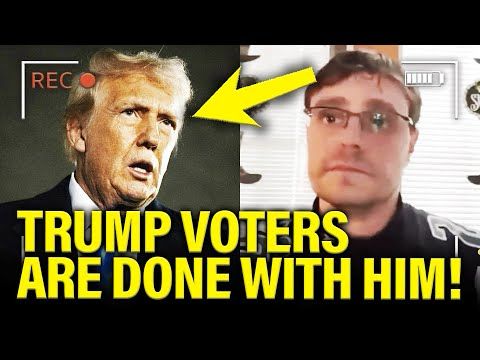 Trump Voters TURNS AGAINST Him as his APPROVAL CRASHES