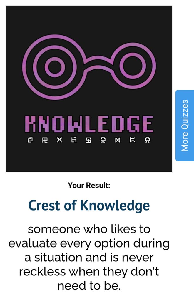 Crest of knowledge