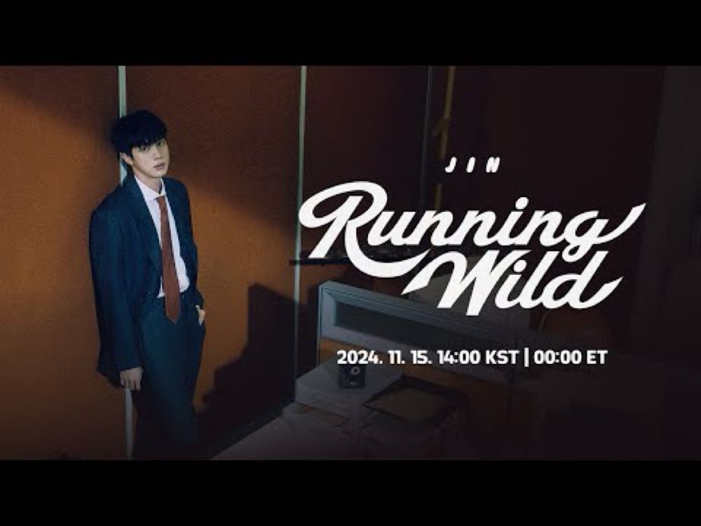 진 (Jin) 'Running Wild' Official MV