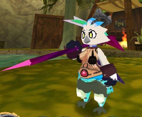 A screenshot of my character, Kilan, recreated and posing in Atlyss.