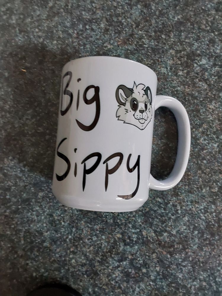 The mug in real life.