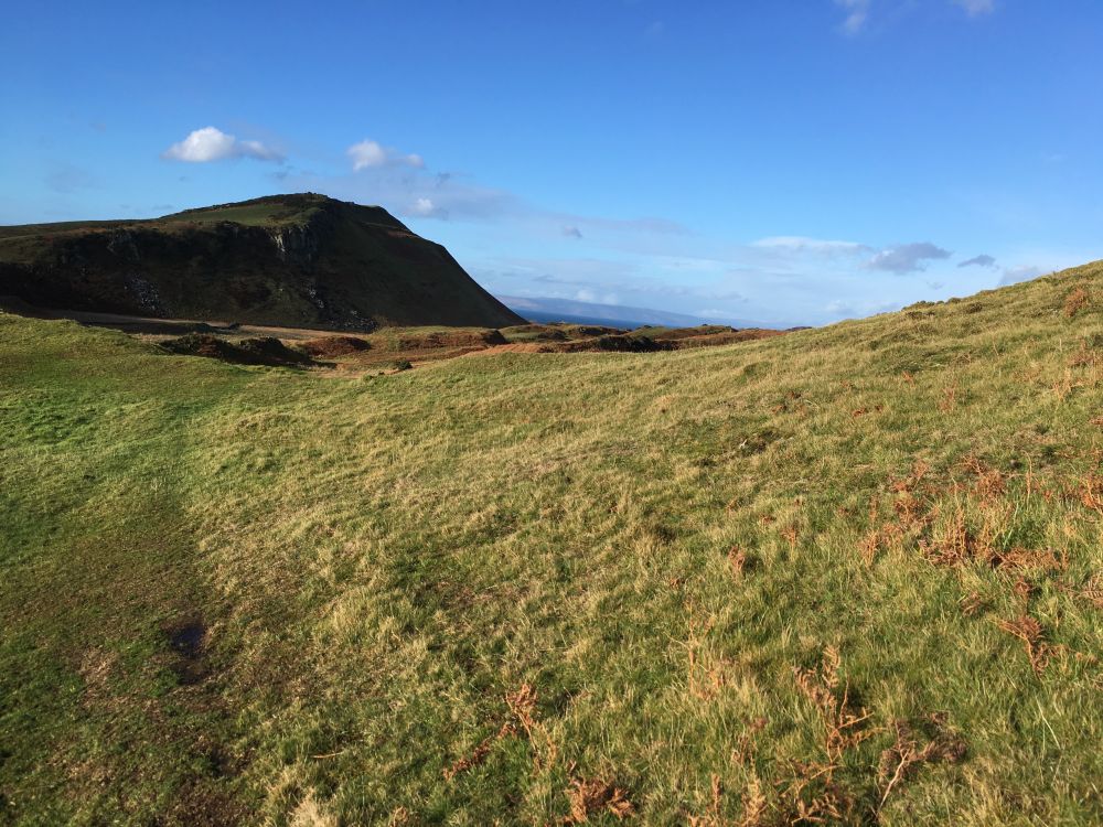 View of Dunagoil from Suidhe Hill, Island of Bute