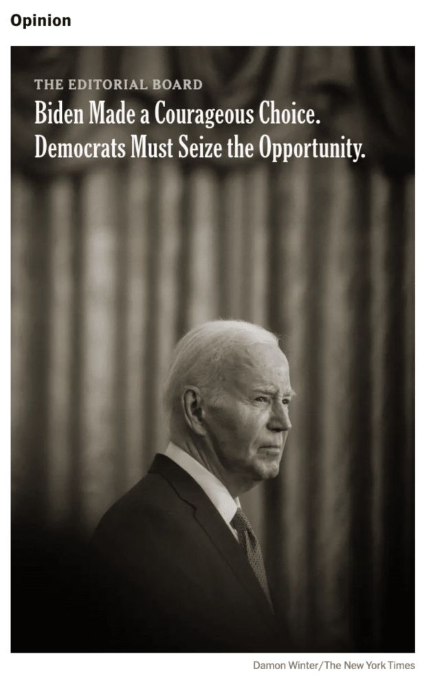 Now that Joe Biden Stepped Down for the Good of the Country, Joe Kahn Must Join Him - emptywheel