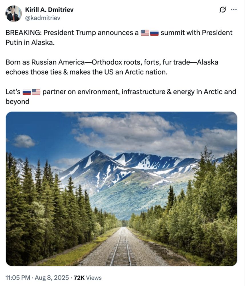 And all we're waiting to see on Trump's Friday meeting with Putin is what kind of deceit Trump adopts to pretend that his coming betrayal of not just Ukraine -- but the US itself -- is instead the pea...