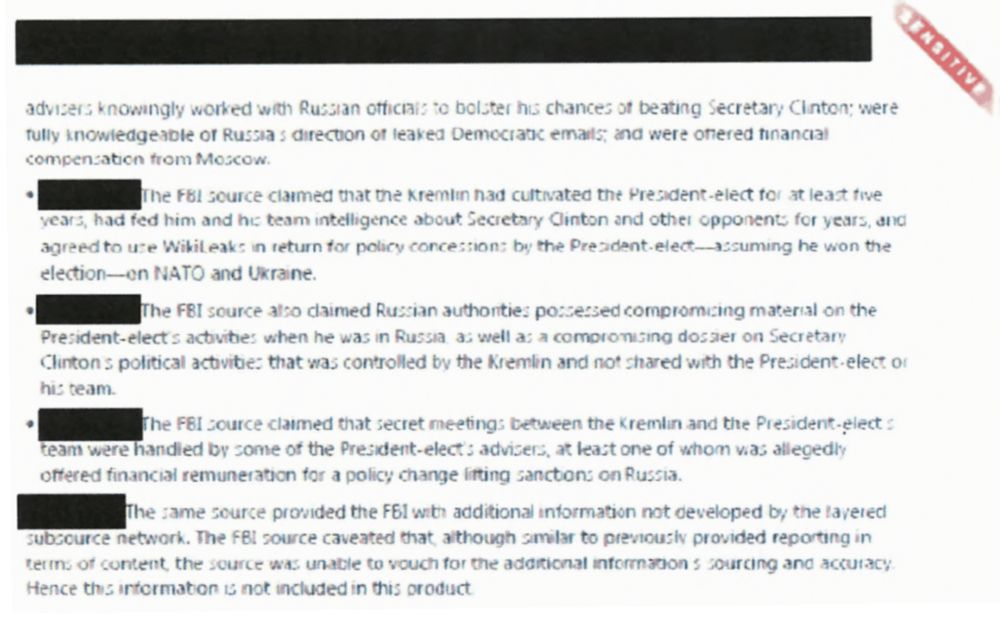 Chuck Grassley bragged of transparency yesterday when he released a document -- the ICA annex summarizing the Steele dossier -- he's been sitting on for over five years.
