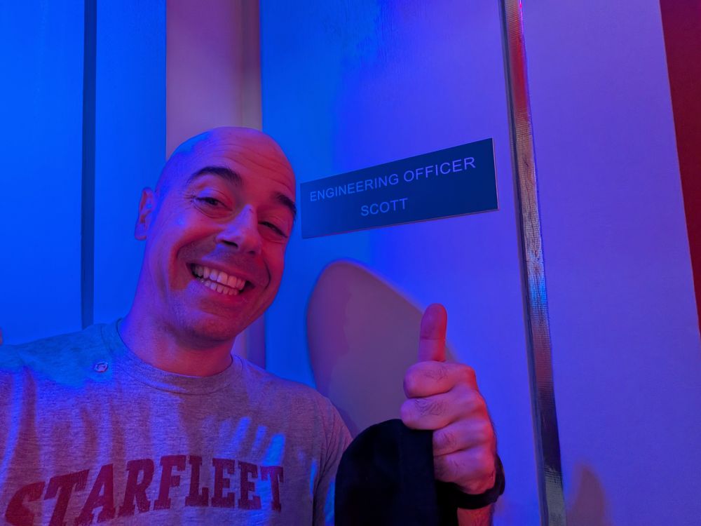 I had an appointment with the head engineer. 