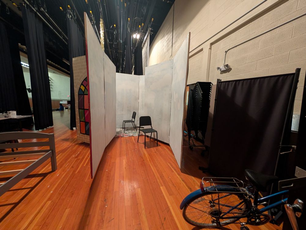 I used to think that I would want to be on stage but I'm finding backstage to be just as rewarding in its own way. Better yet I don't have to memorize any lines! 
