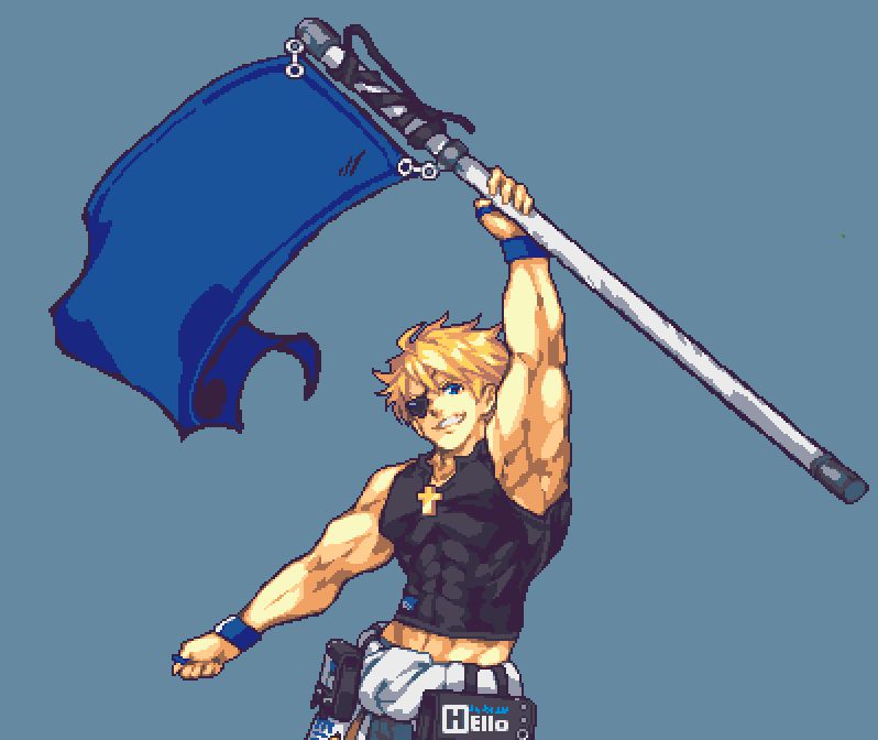 Sin Kiske from Guilty Gear Strive