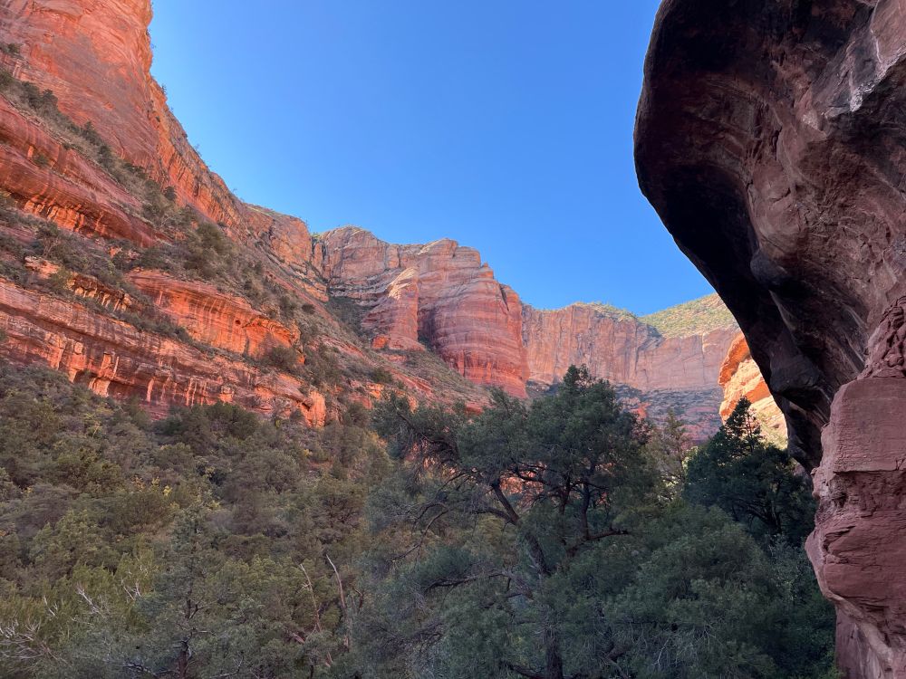 Red Rocks in Fay Canyon, Sedona, Arizona.