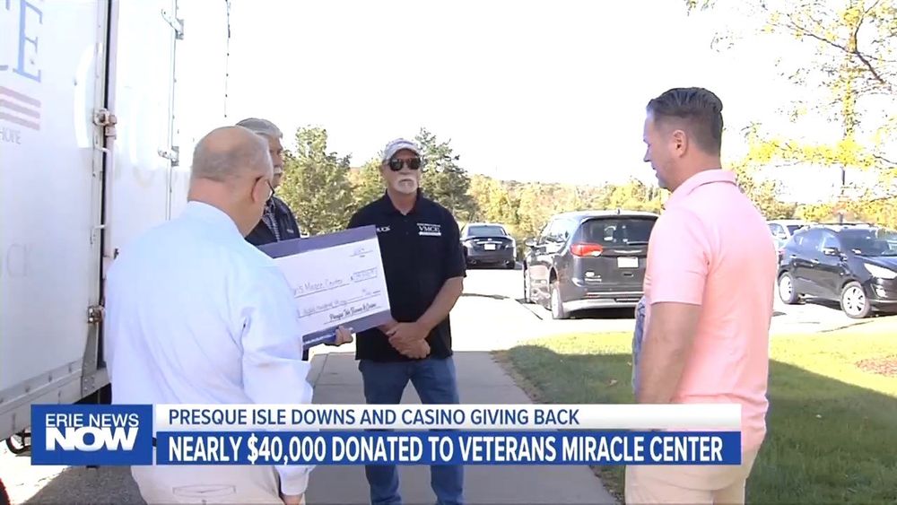 Nearly $40,000 Donated to Veterans Miracle Center