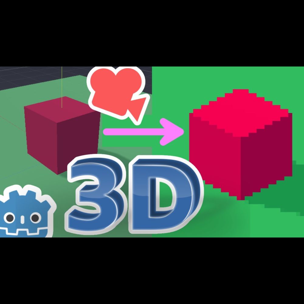 How my 3D PIXEL ART Camera Works