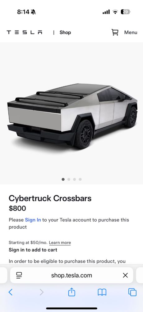 A aluminum dumpster with crossbars for sale on the official dumpster fire car company