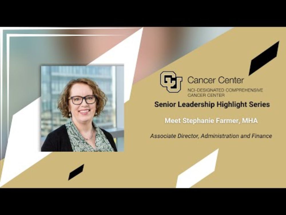 Meet Stephanie Farmer, MHA | From 1988 to Today at CU Cancer Center