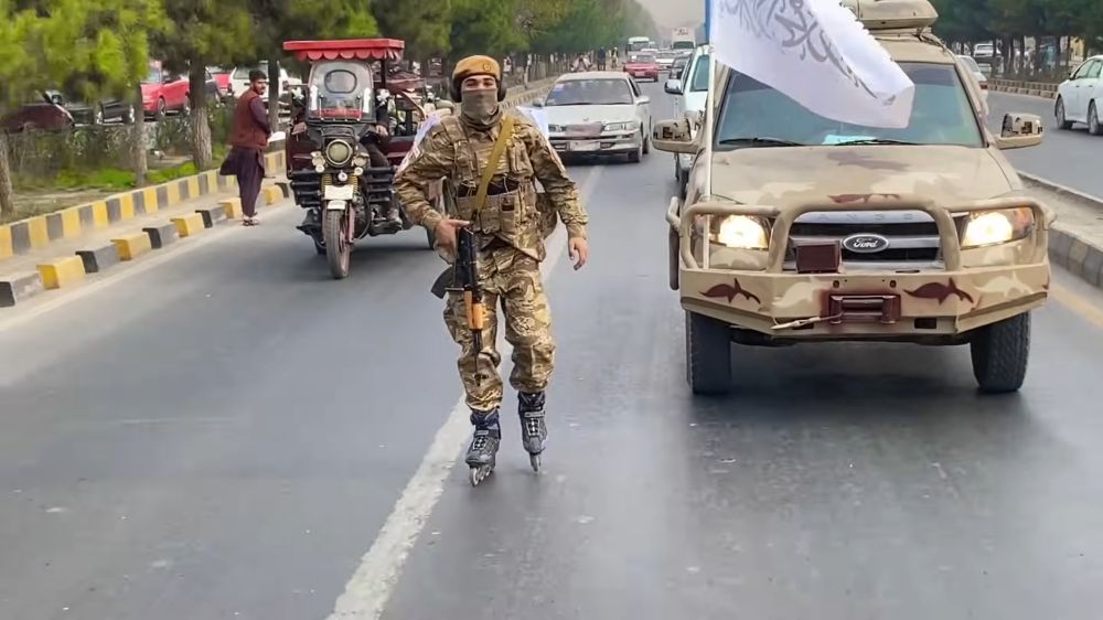 The Taliban Is Rollerblading While Armed In Viral Footage. WTF Is Going On?