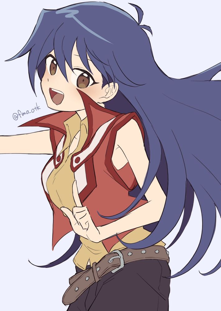 遊戯王GX　早乙女レイのイラストです