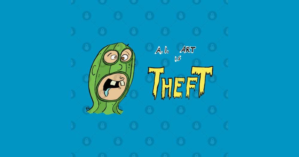 AI Art is THEFT! by dumpsterjuice