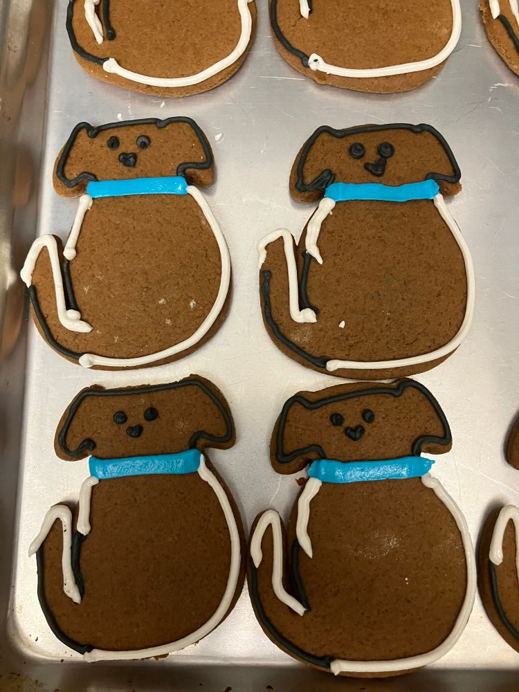 Dog cookies 