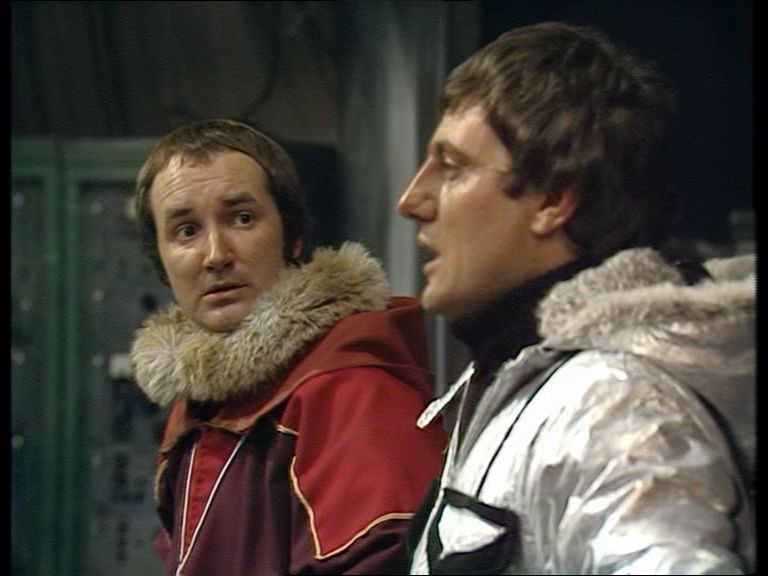 Paul Darrow’s Avon and Michael Keating’s Vila from Blake’s 7