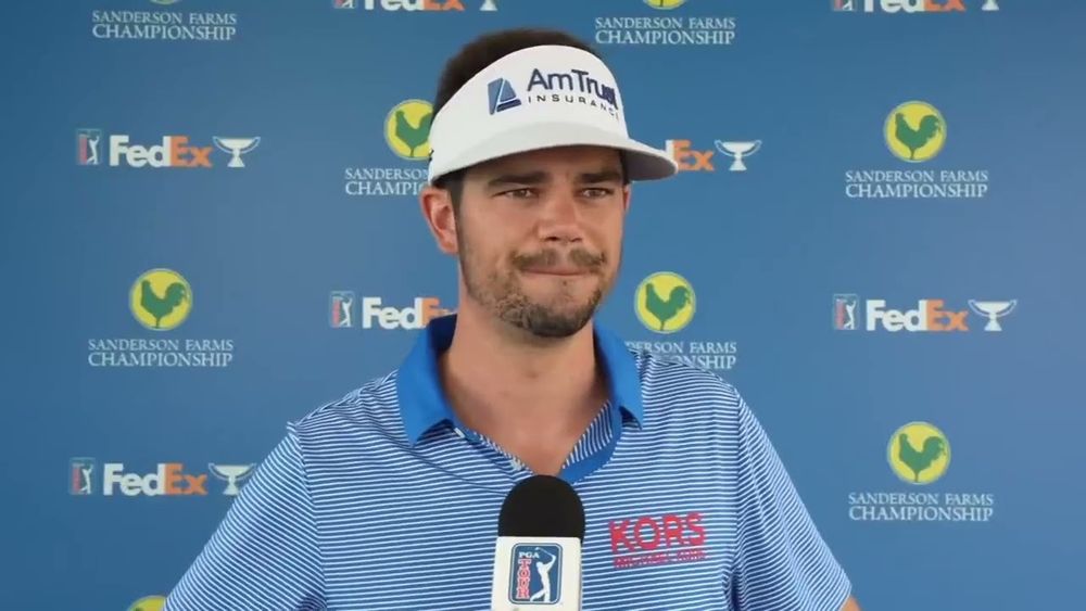 Beau Hossler Friday Flash Interview 2024 Sanderson Farms Championship